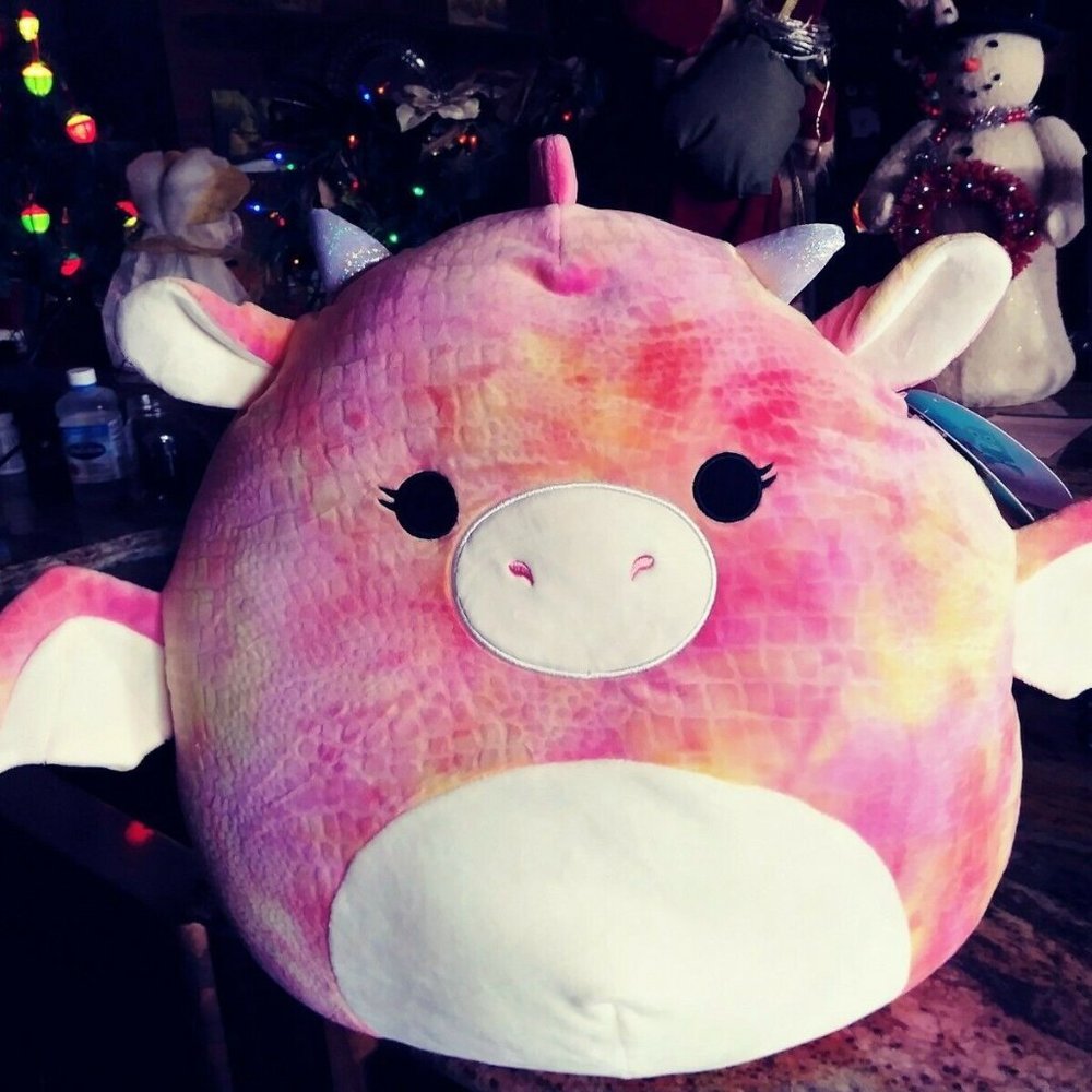 Kellytoy Squishmallows 16" Celestina The Dragon Plush Toy, Brand New with Tags